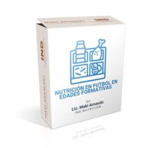 Master en nutrición deportiva aplicada al fútbol en edades formativas