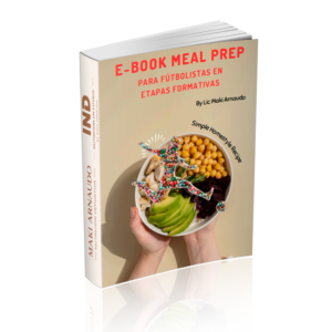 E-Book Meal Prep / Organización - Para futbolistas en etapas formativas